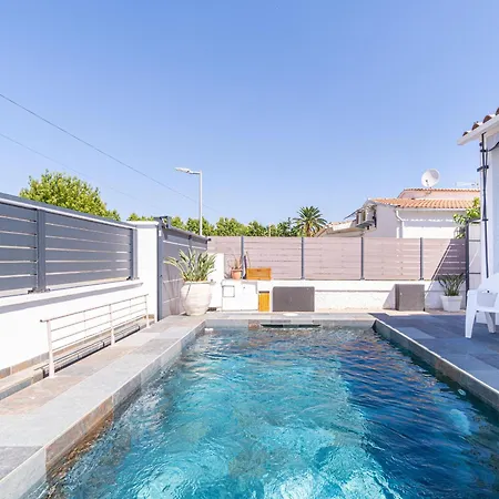Дом отдыха Casa Con Piscina Privada Y Parking - Hisp-288-69 *