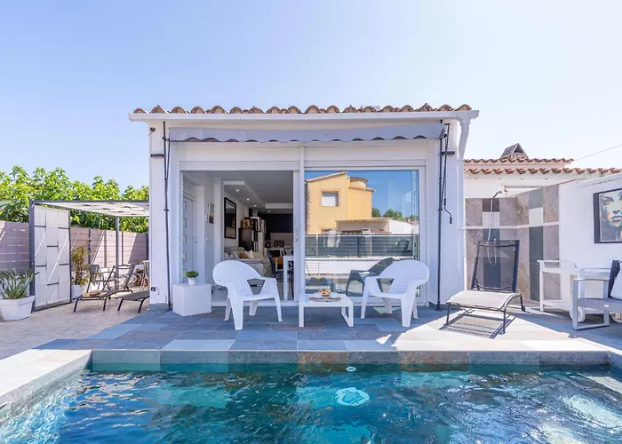 Casa Con Piscina Privada Y Parking - Hisp-288-69 Ferienhaus Empuriabrava